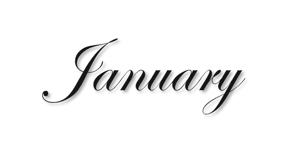 January Transparent PNG Image