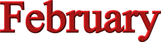 February Transparent PNG Image