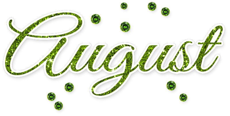 August Transparent PNG Image