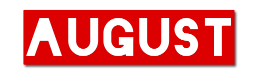 August Transparent PNG Image