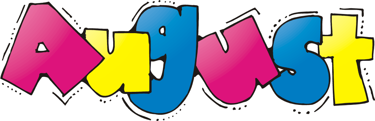 August Transparent PNG Image