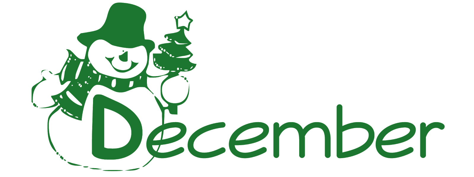 December Transparent PNG Image