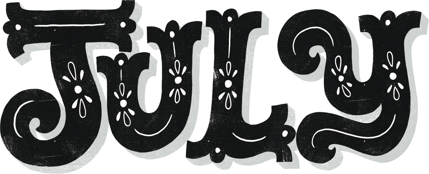 July Transparent PNG Image