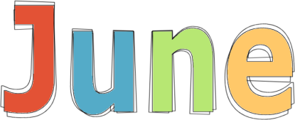 June Transparent PNG Image