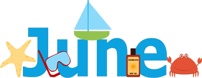 June Transparent PNG Image