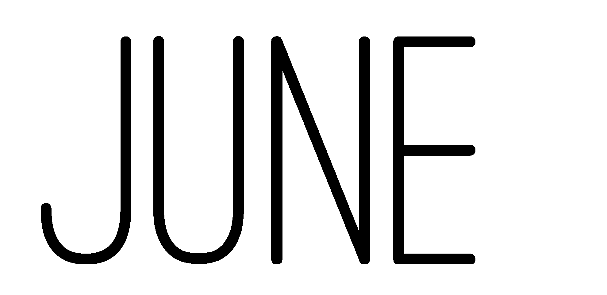 June Transparent PNG Image