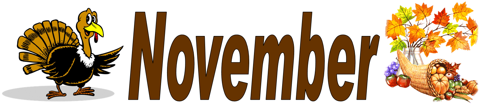 November Transparent PNG Image