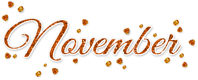 November Transparent PNG Image