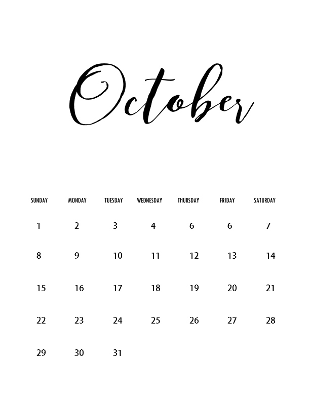 October File Transparent PNG Image