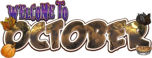 October Transparent PNG Image