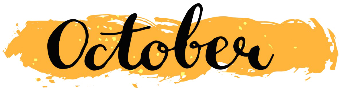 October Transparent PNG Image