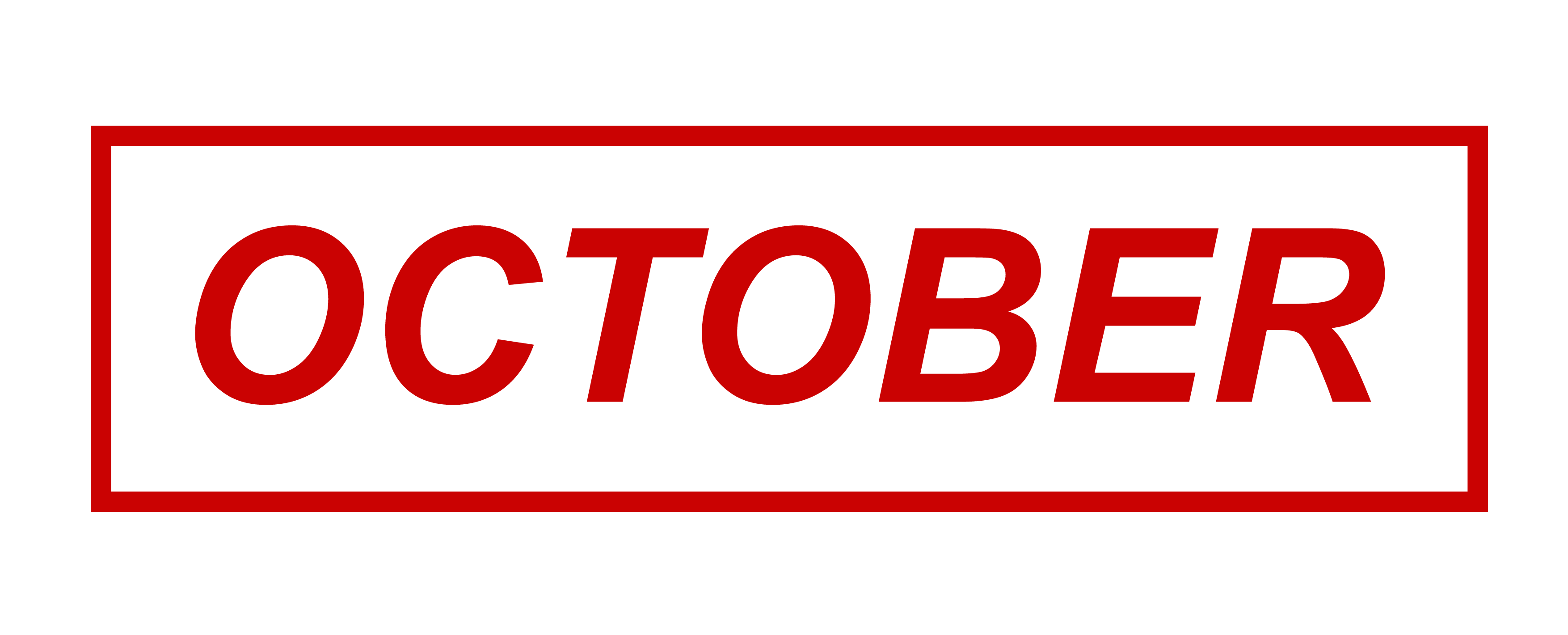 October Transparent PNG Image
