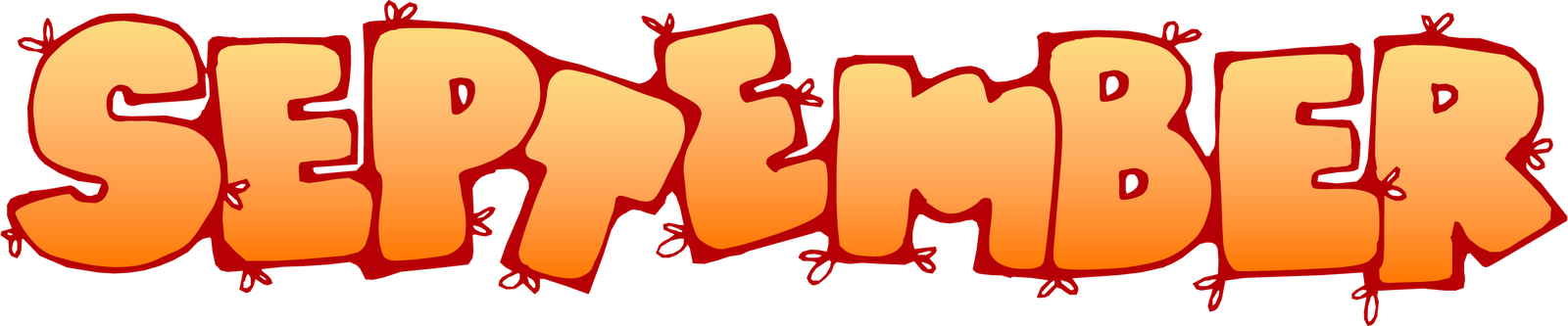 September Transparent PNG Image