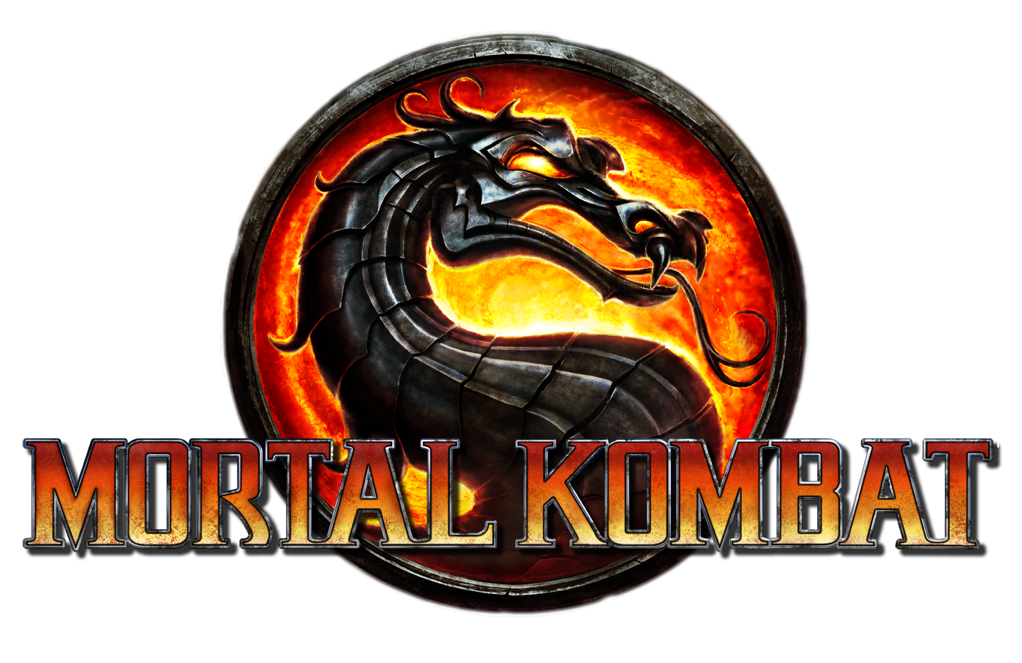 Logo Kombat Mortal File Transparent PNG Image