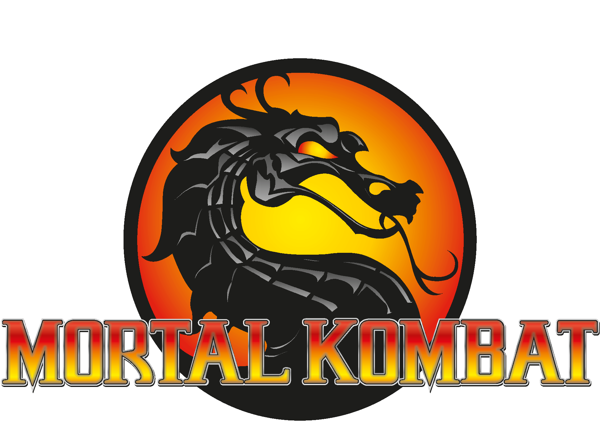 Logo Kombat Mortal Transparent PNG Image