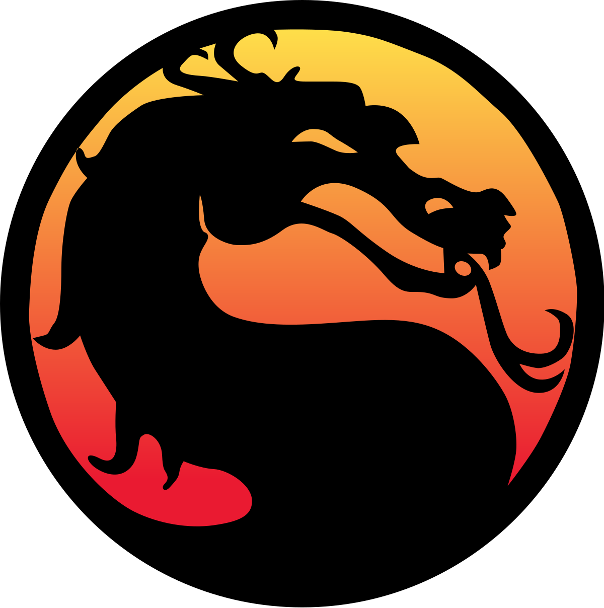 Logo Kombat Mortal Transparent PNG Image