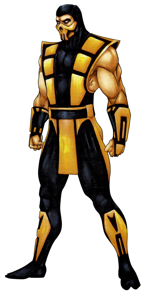 Mortal Kombat Scorpion Transparent PNG Image