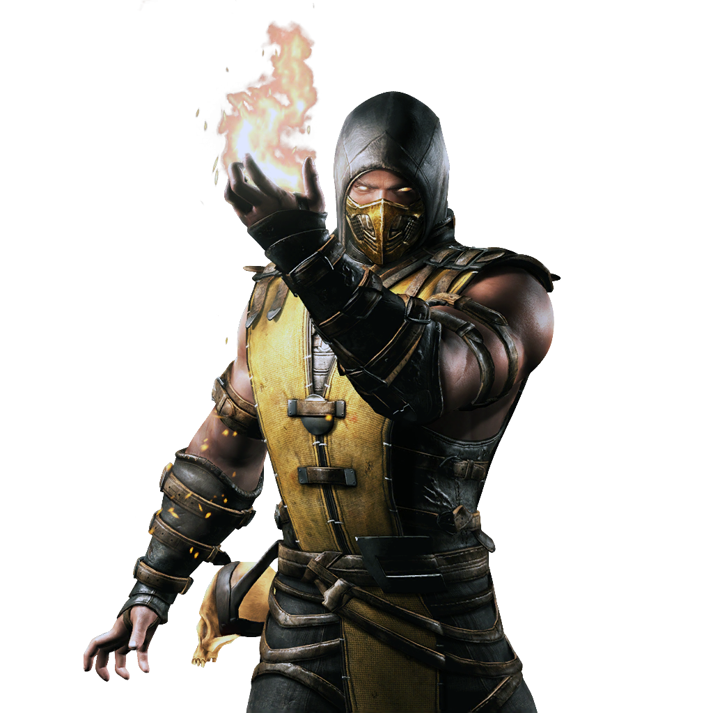 Mortal Kombat Scorpion Transparent PNG Image