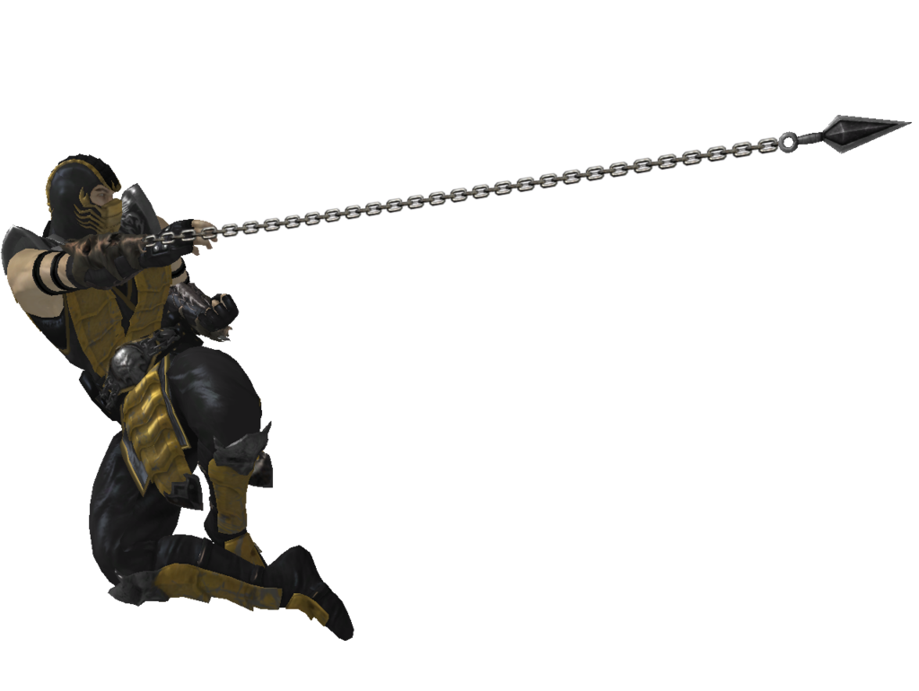 Mortal Kombat Scorpion Transparent PNG Image