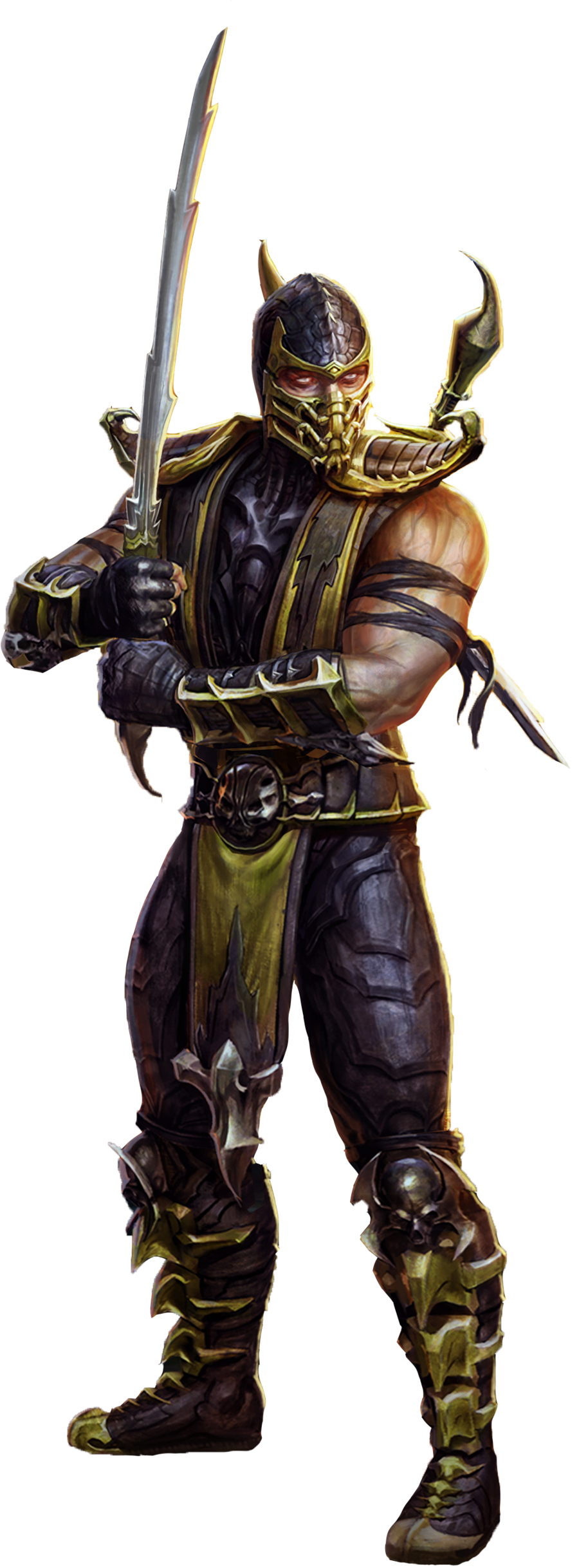 Warrior Spear Kombat Mortal Transparent PNG Image