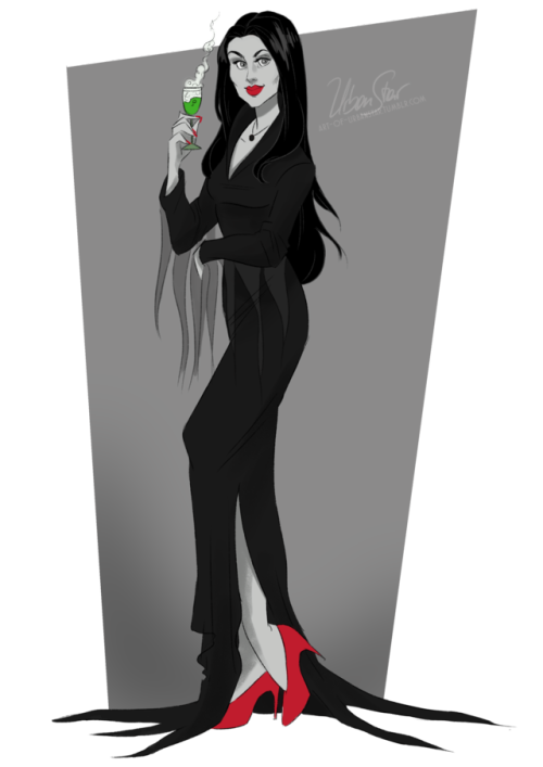Morticia Addams File Transparent PNG Image