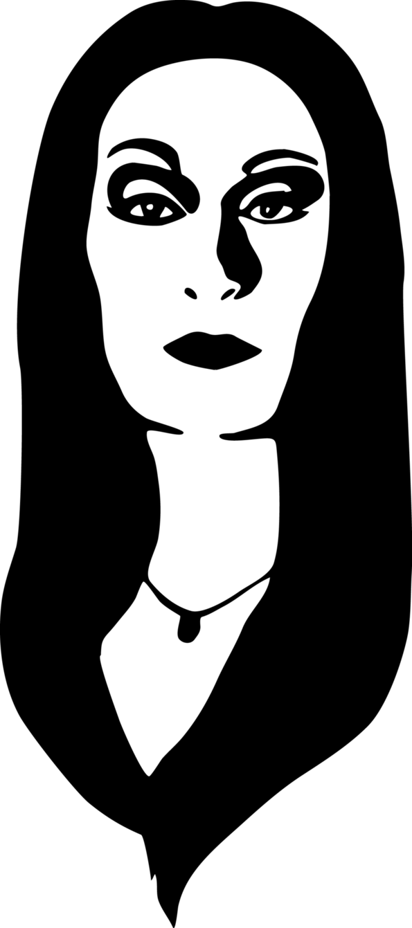 Morticia Addams File Transparent PNG Image