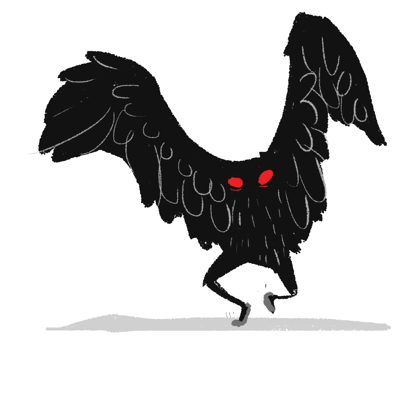 Moth Man Transparent PNG Image