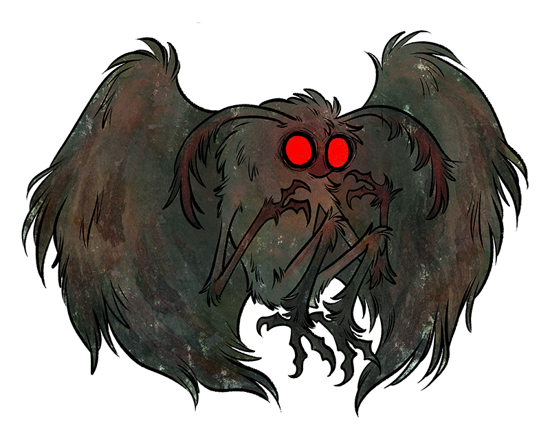 Moth Man Transparent PNG Image
