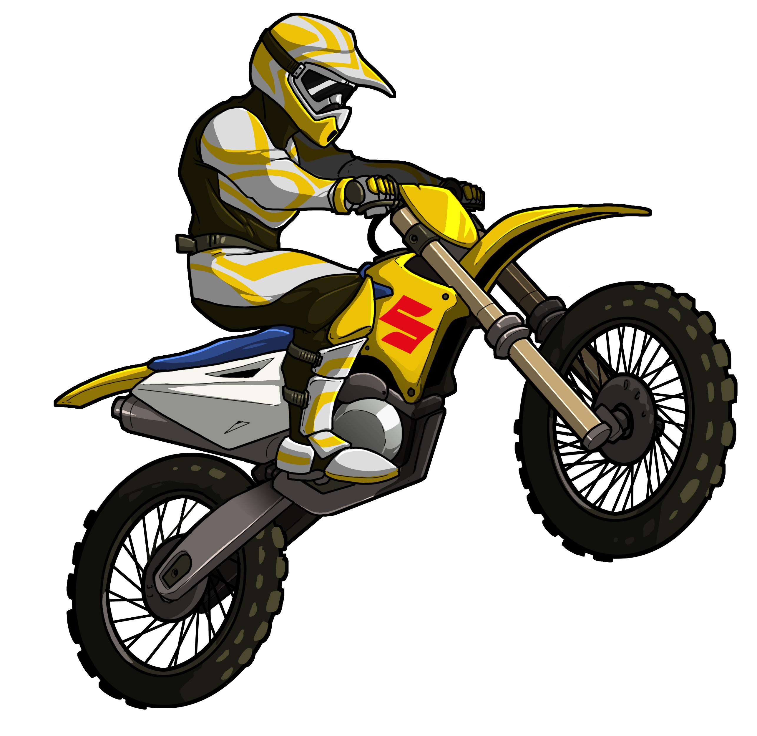 Motocross Transparent PNG Image