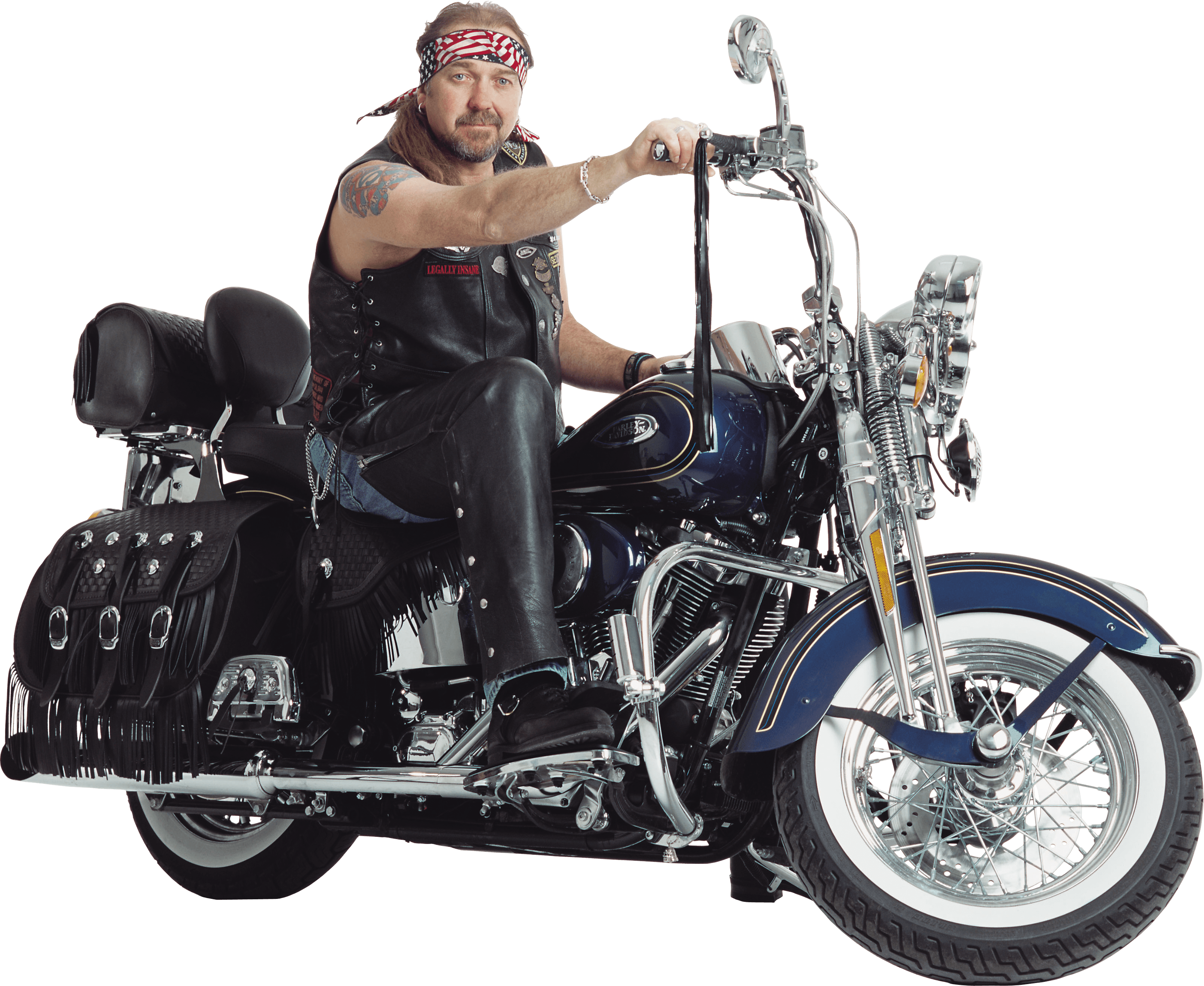 Motorbiker On Motorcycle Man On Motorcycle Transparent PNG Image