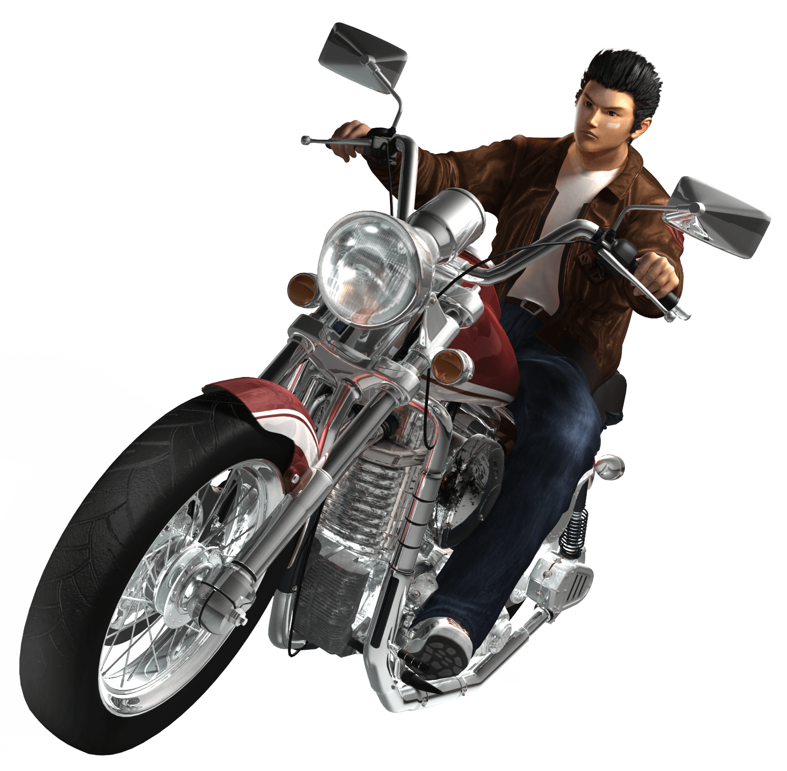 Motorbiker On Motorcycle Man On Motorcycle Transparent PNG Image