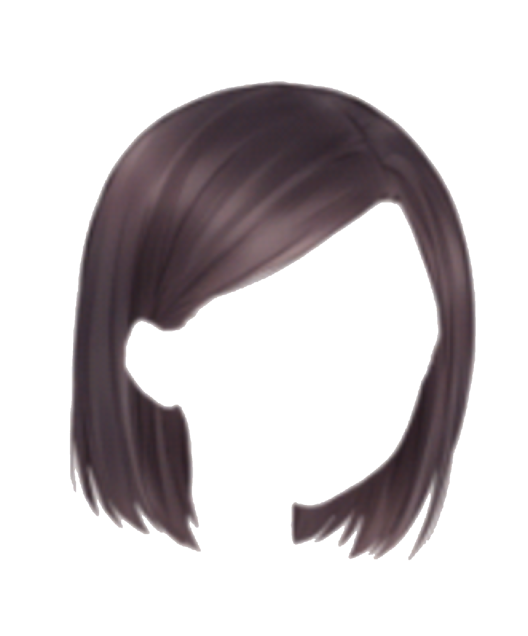 Short Hair Transparent PNG Image