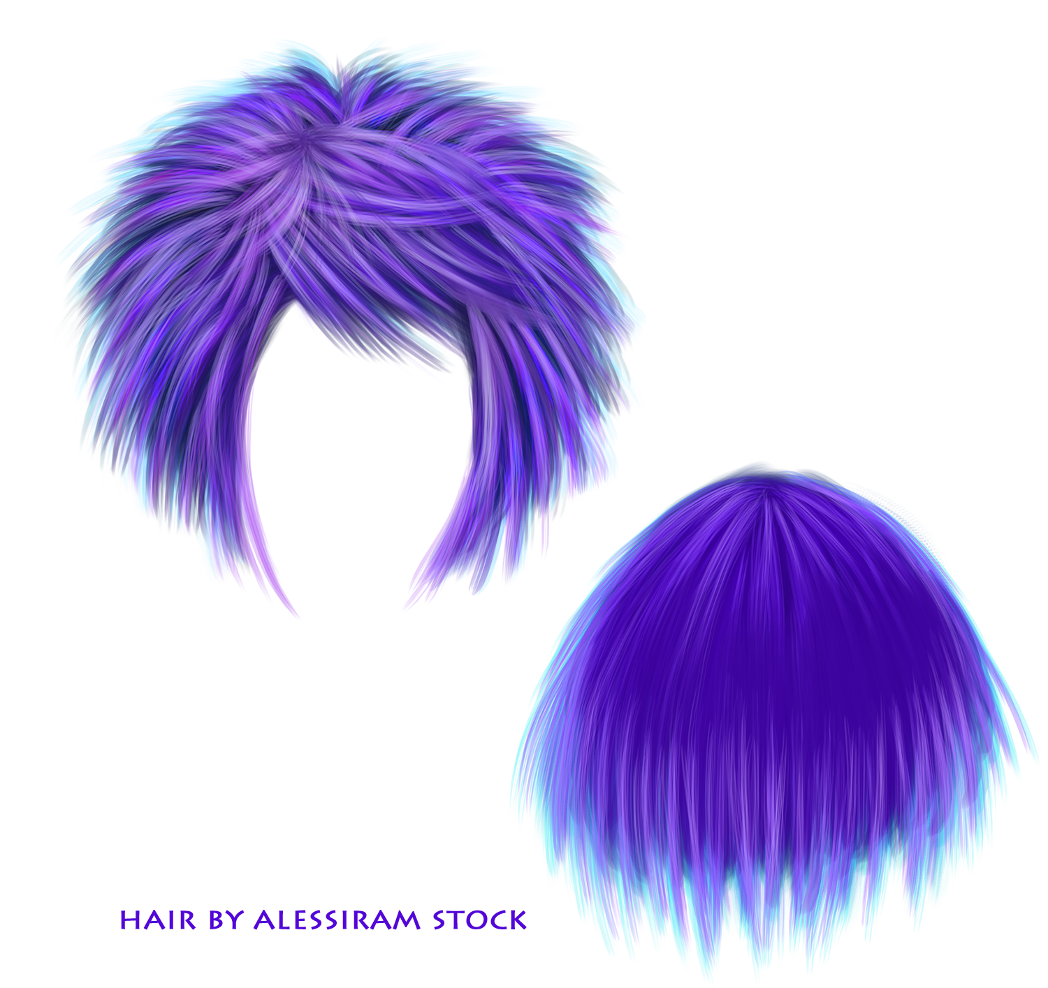 Short Hair Transparent PNG Image
