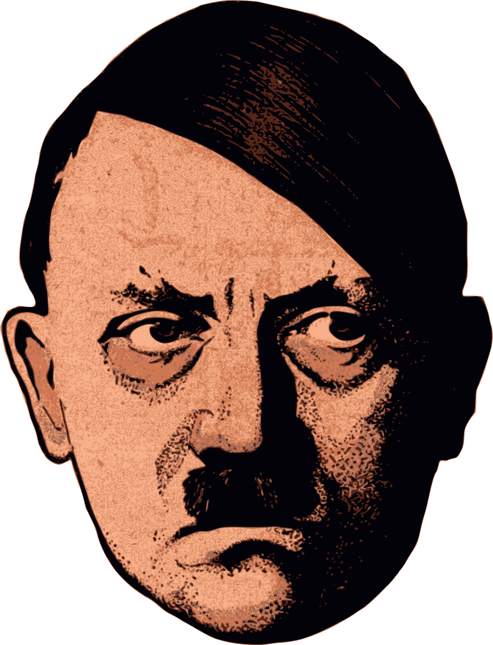 Mustache Hitler Transparent PNG Image