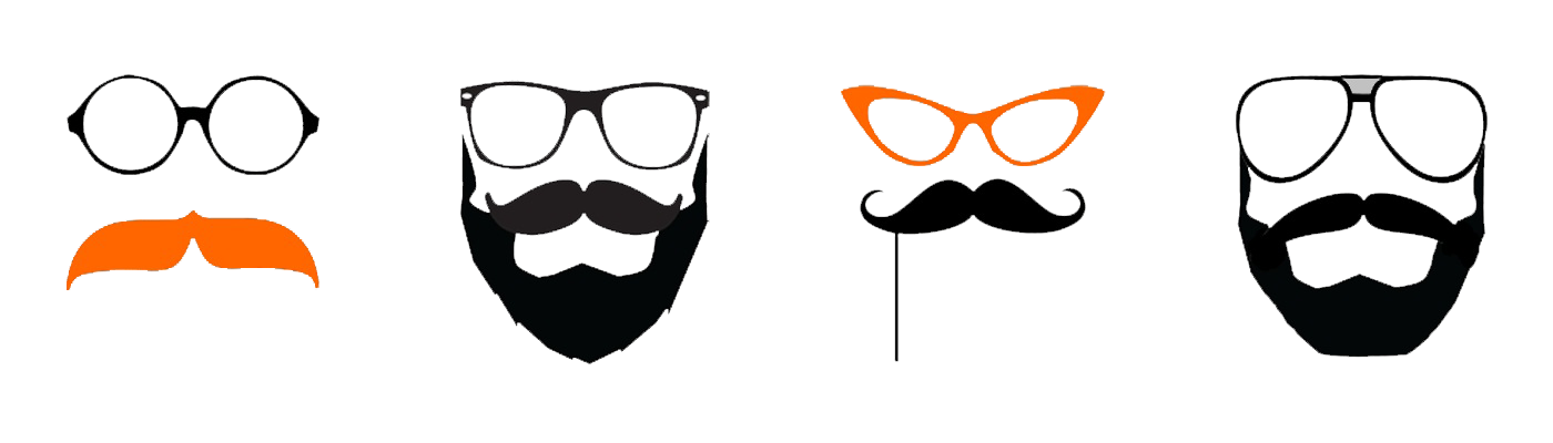 No Shave Movember Day Mustache File Transparent PNG Image