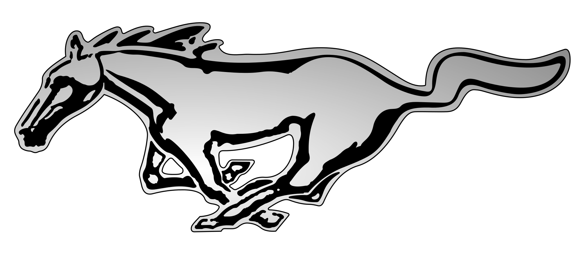Mustang Logo Transparent PNG Image