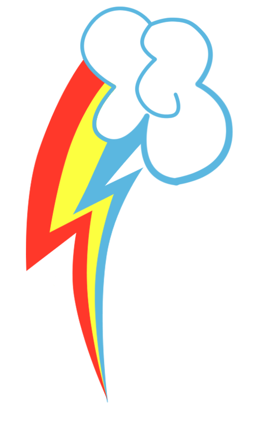 Rainbow Dash Cutie Mark Transparent PNG Image