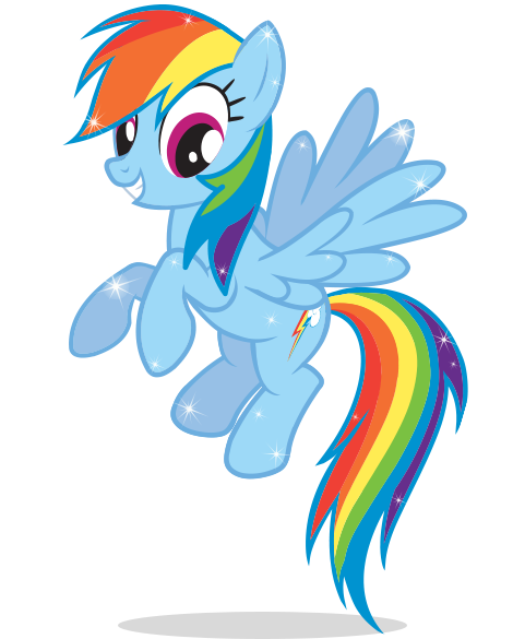 Rainbow Dash Transparent PNG Image