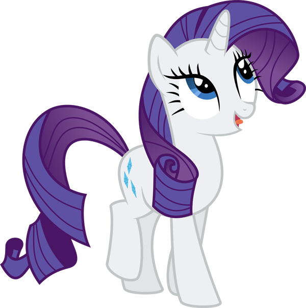 My Little Pony Rarity Transparent PNG Image