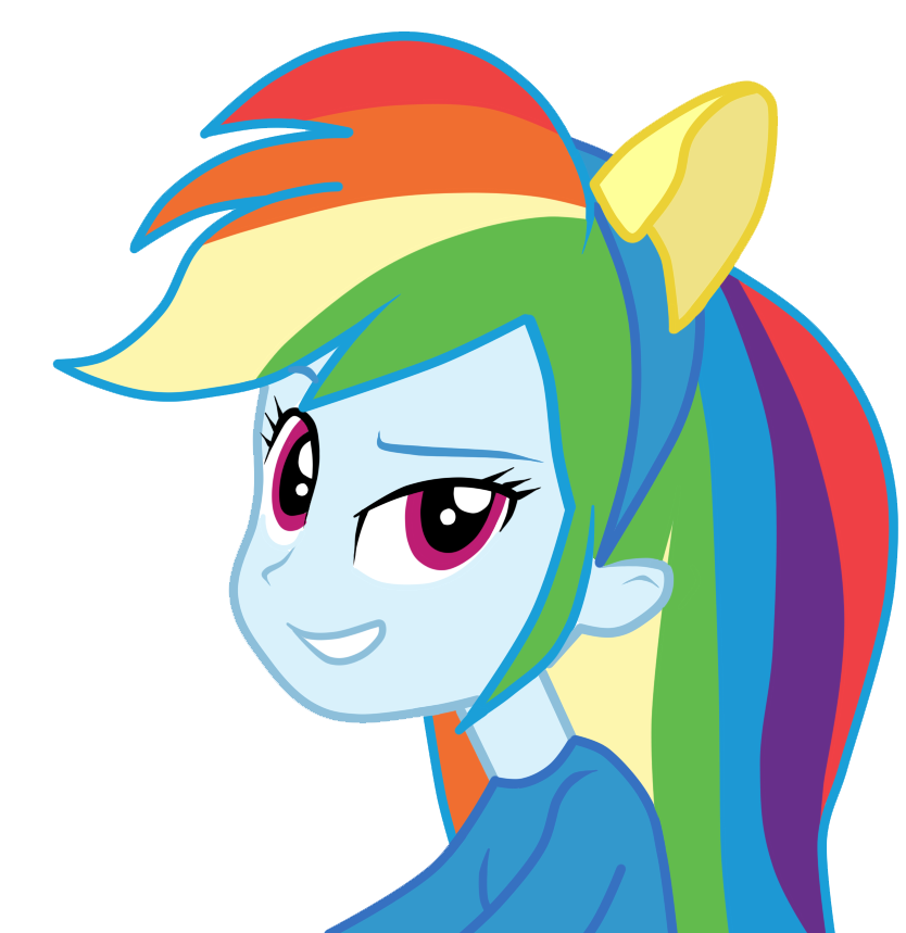 Rainbow Dash Equestria Girls Transparent PNG Image