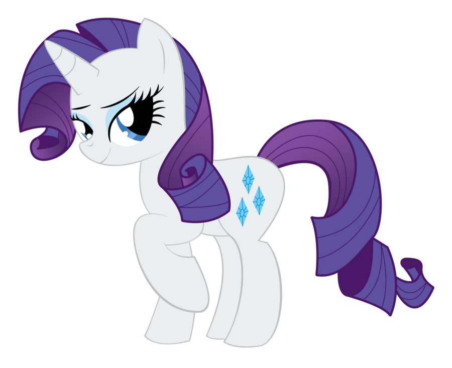 My Little Pony Rarity Background Transparent PNG Image