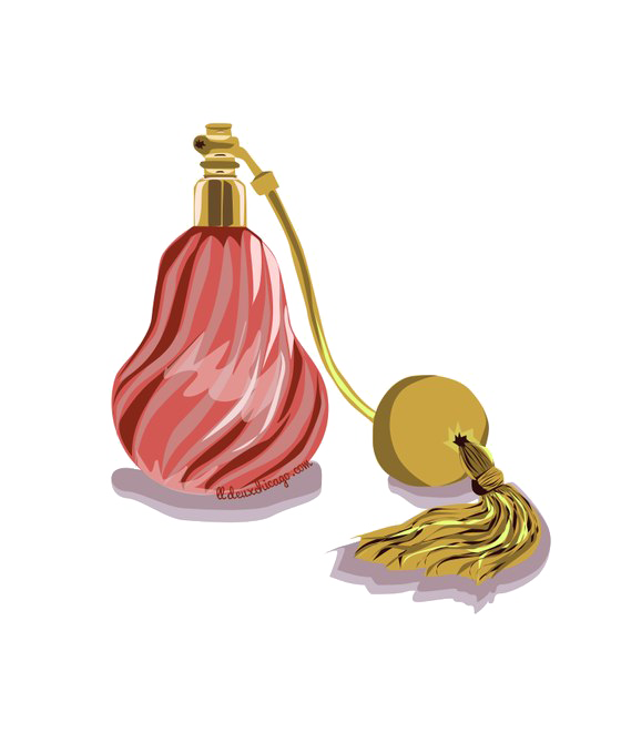 Vintage Perfume Transparent PNG Image