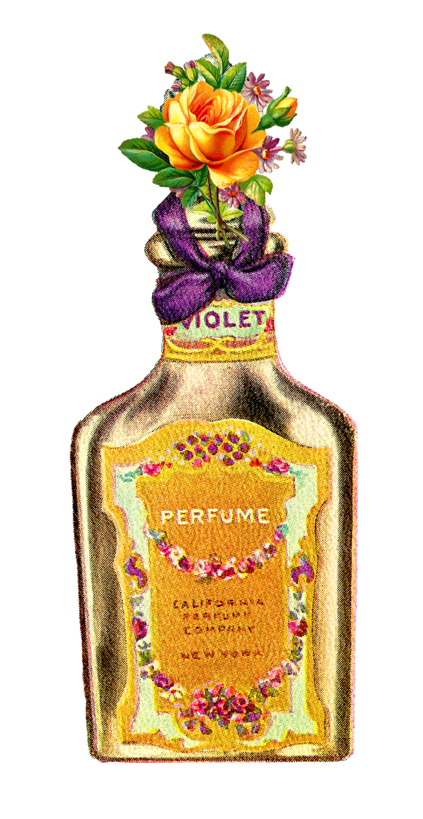 Vintage Perfume Transparent PNG Image