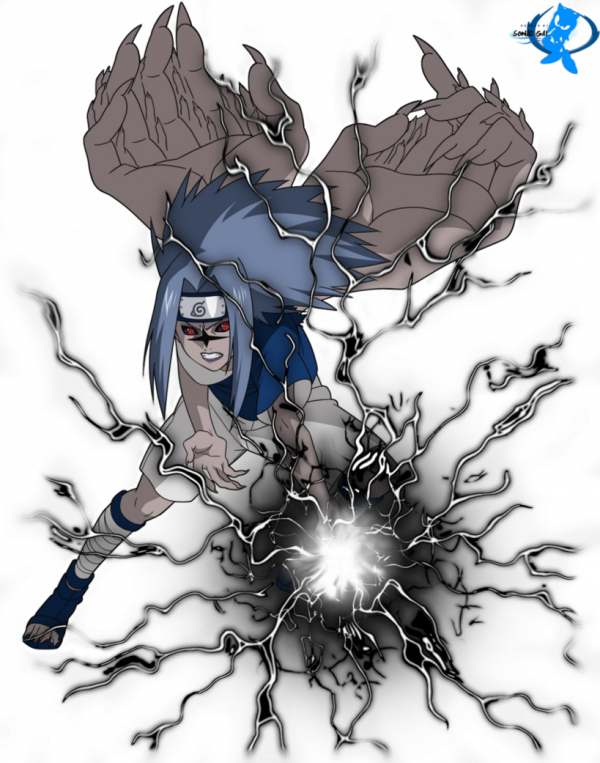 Naruto Chidori Transparent PNG Image