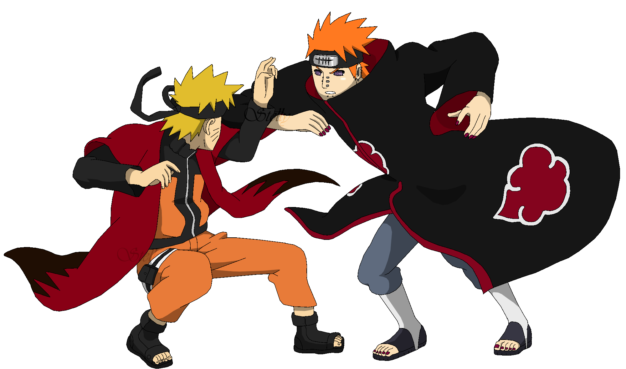 Naruto Pain Transparent PNG Image