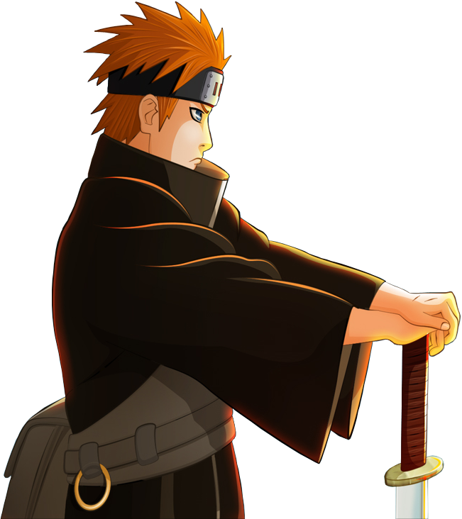 Naruto Pain Transparent PNG Image