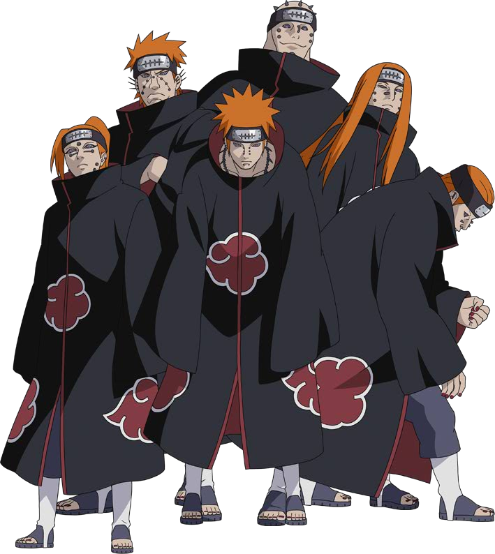 Naruto Pain Transparent PNG Image