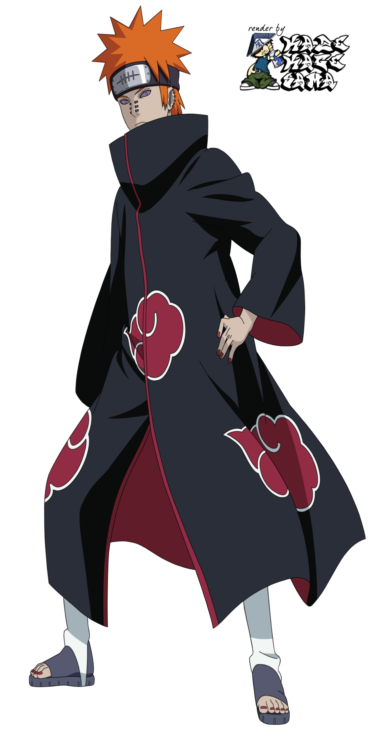 Naruto Pain Transparent PNG Image