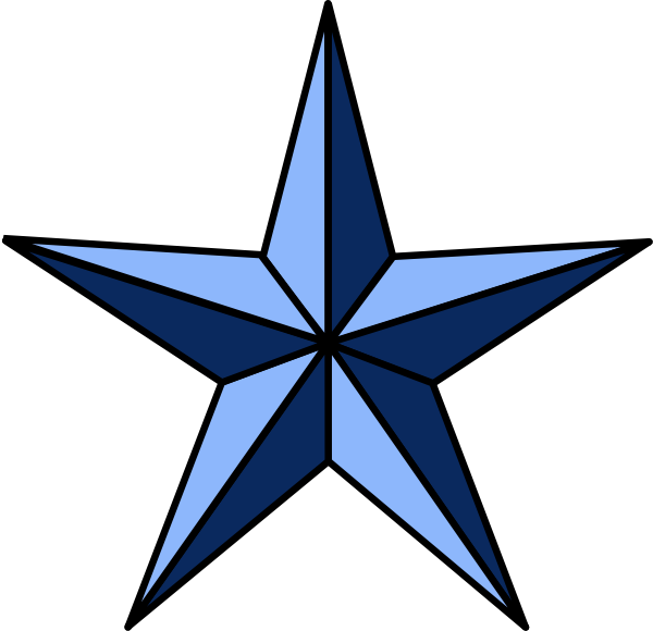 Nautical Star Tattoos Transparent PNG Image