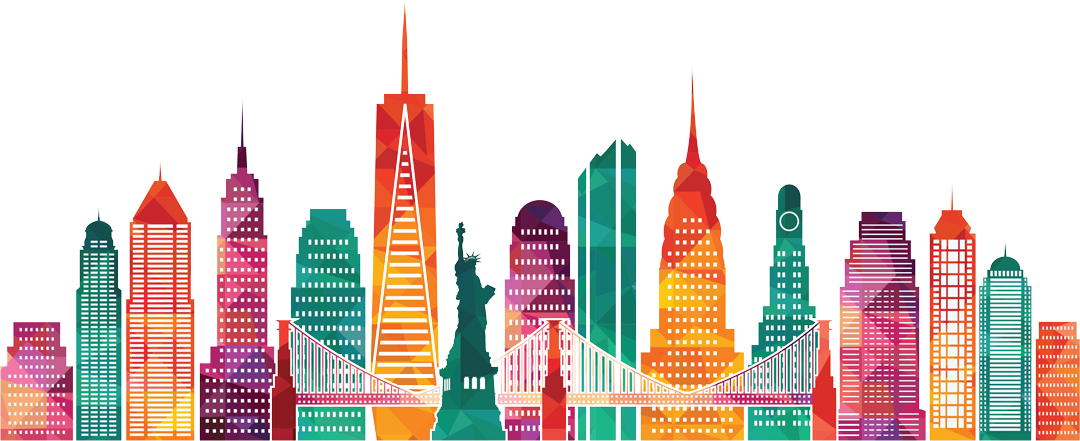 Cityscape York Transparent PNG Image
